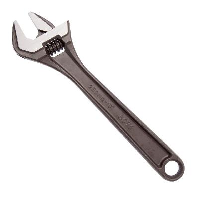 Adjustable Spanner Chrome Finish Size 10"